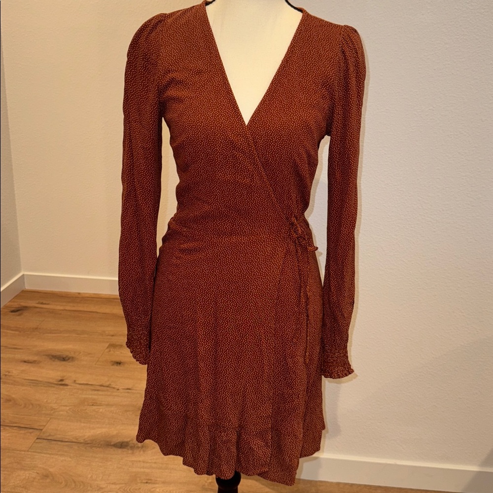 Abercrombie & Fitch Rust Mini Dress